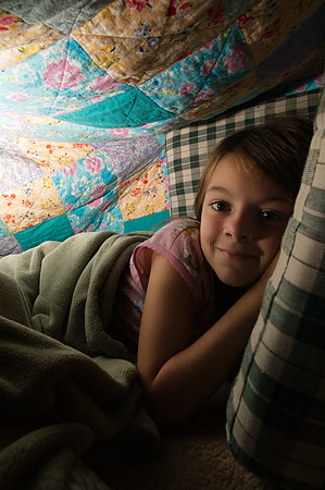 Bedtime in the fort