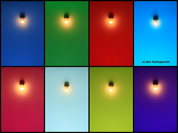 Colored lights